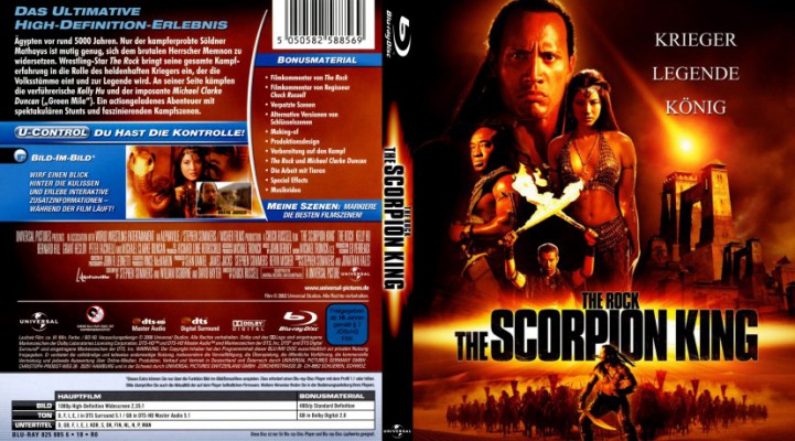 poster Scorpion King 1 - Krieger Legende König  (2002)